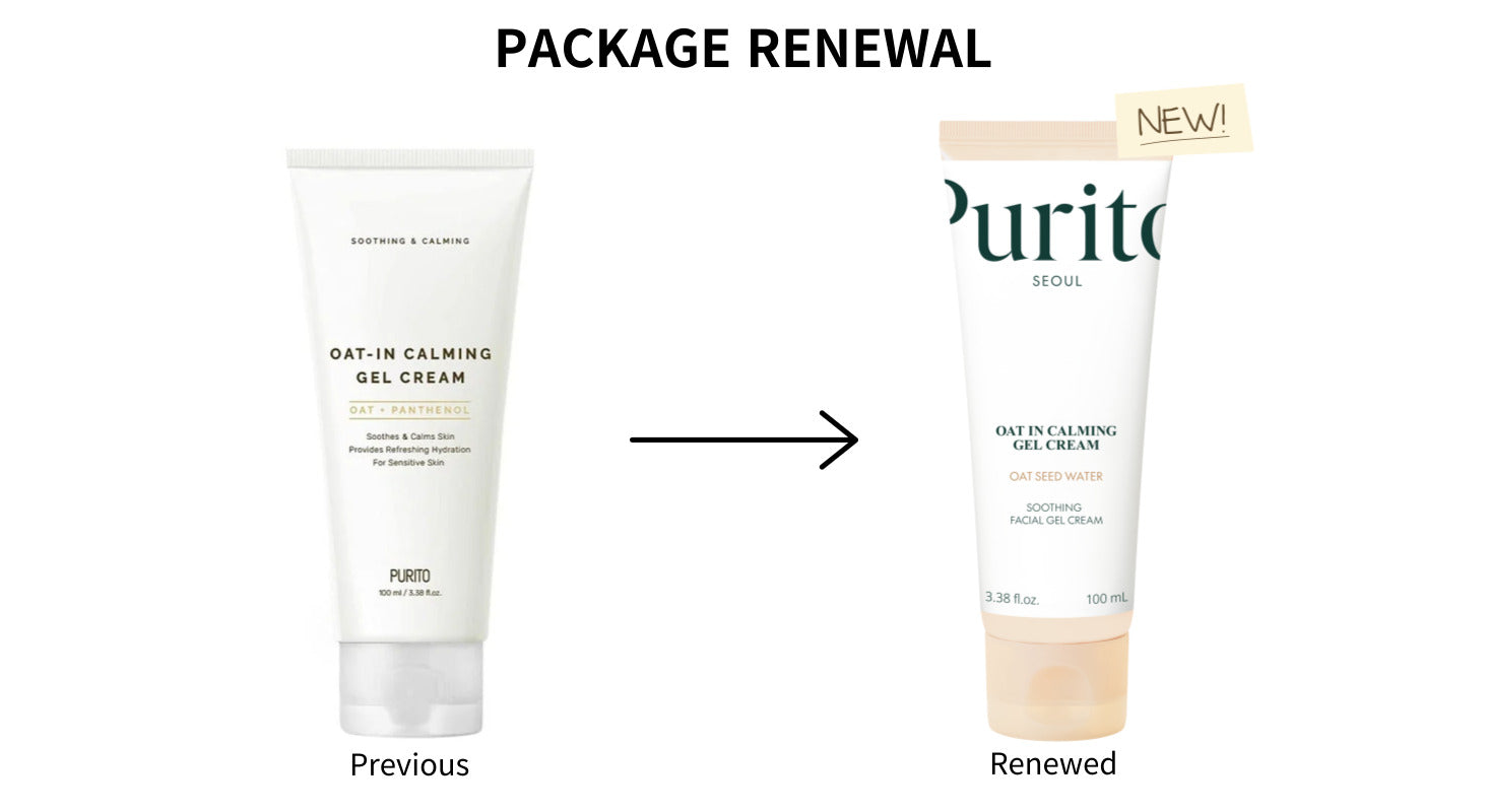 Purito SEOUL - *Renewal* Oat-in Calming Gel Cream (100ml)